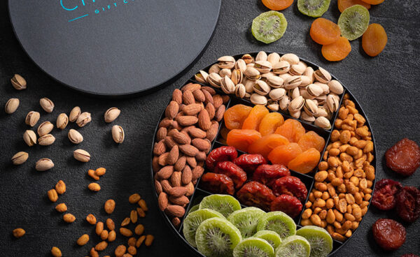 10" Dried Fruit n' Nuts Gift Box